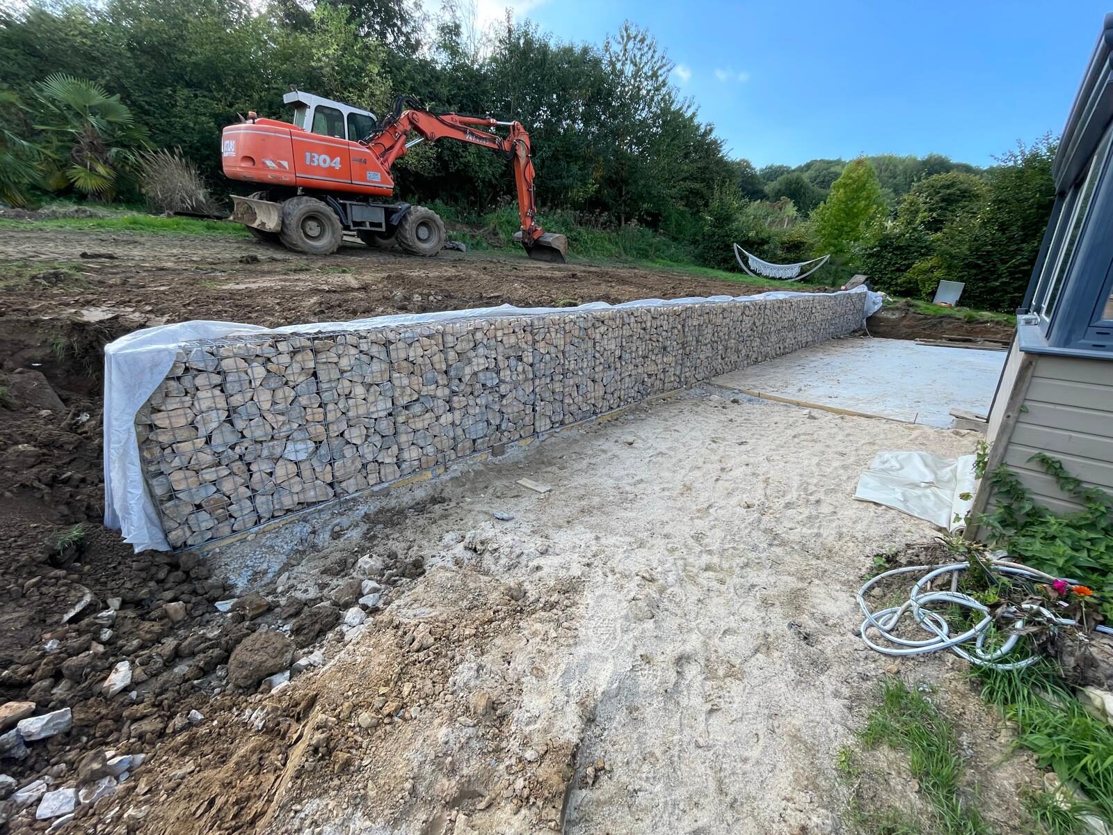 Mur gabion sur mesure